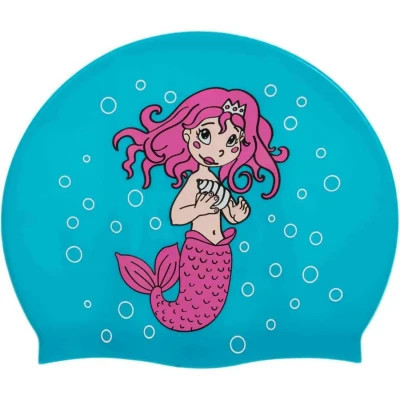 Шапка для плавання Aqua Speed Kiddie 142-Mermaid 1784 блакитний Діт OSFM (5908217617842) Вінниця - фото 3