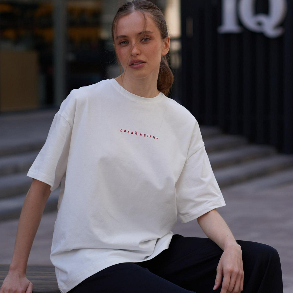 Футболка Hillary&M.Bocharova "Дихай мріями" Київ - фото 1