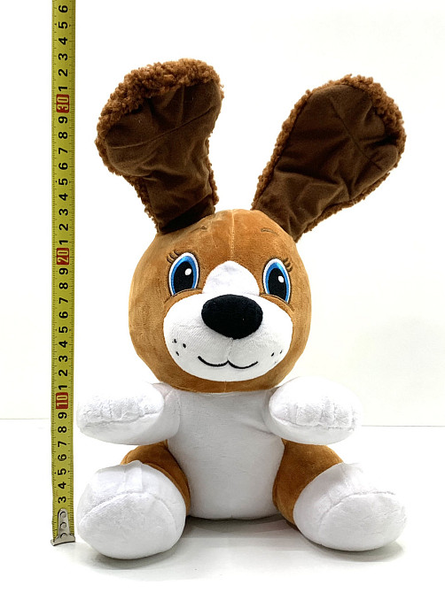 Зайчик інтерактивний Пухнасті звірята гра в хованки 33 см Коричневий (M 5708 I UA) Чернігів - фото 5