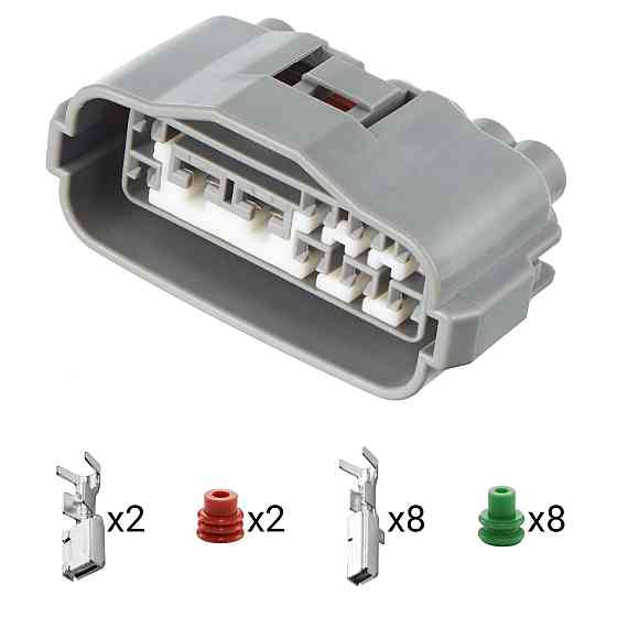 Роз'єм конектор 10-кон., MG641316-4, KET Корея універс., Моторний відсік, Hyundai, Kia Київ