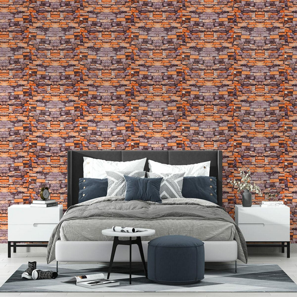 Самоклеящаяся 3D панель песчаник Катеринославский кирпич Киев - изображение 7