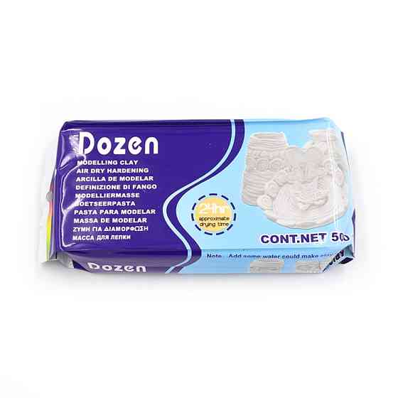Маса для для ліплення "Dozen" DSCN0667 білий, 500 грам Вінниця