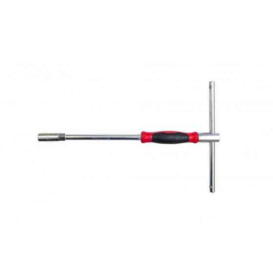 Ключ торцевий T-подібний з прогумованою поворотною рукояткою 10мм (L-320мм) F-1554 Одеса