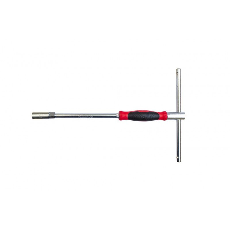 Ключ торцевий T-подібний з прогумованою поворотною рукояткою 10мм (L-320мм) F-1554 Одеса - фото 1