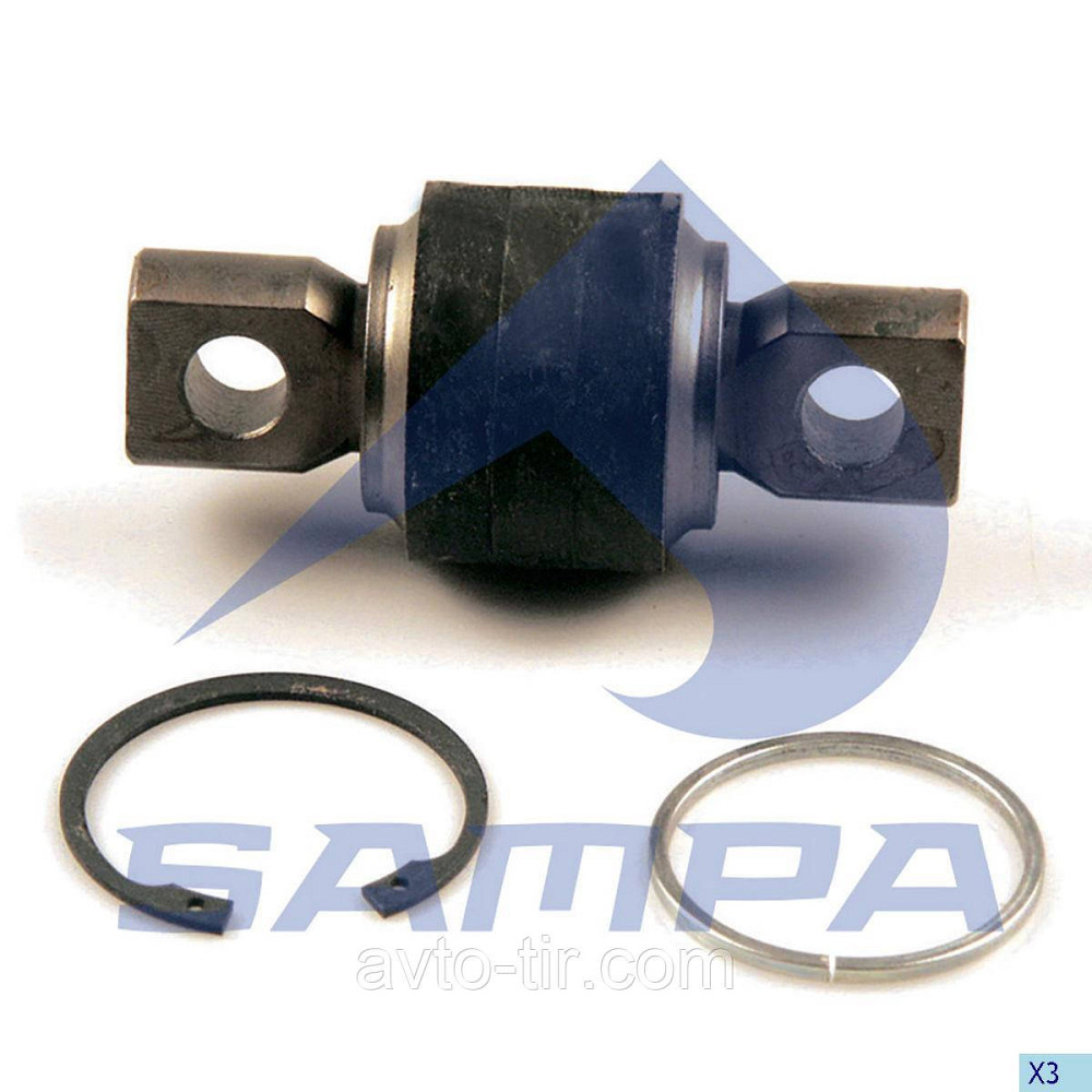 Комплект ремонтный тяги реактивной резина-металл MB 0003302511 0003302611 Луцк - изображение 1