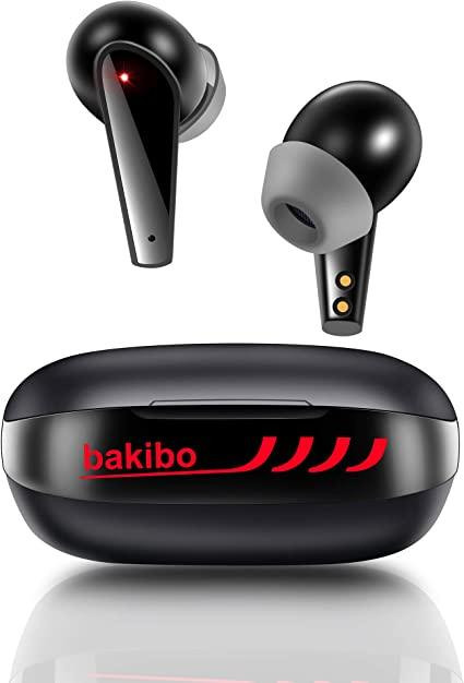 Бездротові Навушники Bakibo Bluetooth 5.1 TWS IPX7 З Мікрофоном, Сенсорним Керуванням та 30 Годинами Автономності Київ - фото 2