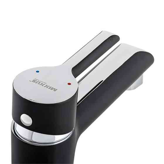 Змішувач для умивальника Mixxus Premium Edem 001 чорний (MI5838) Харків