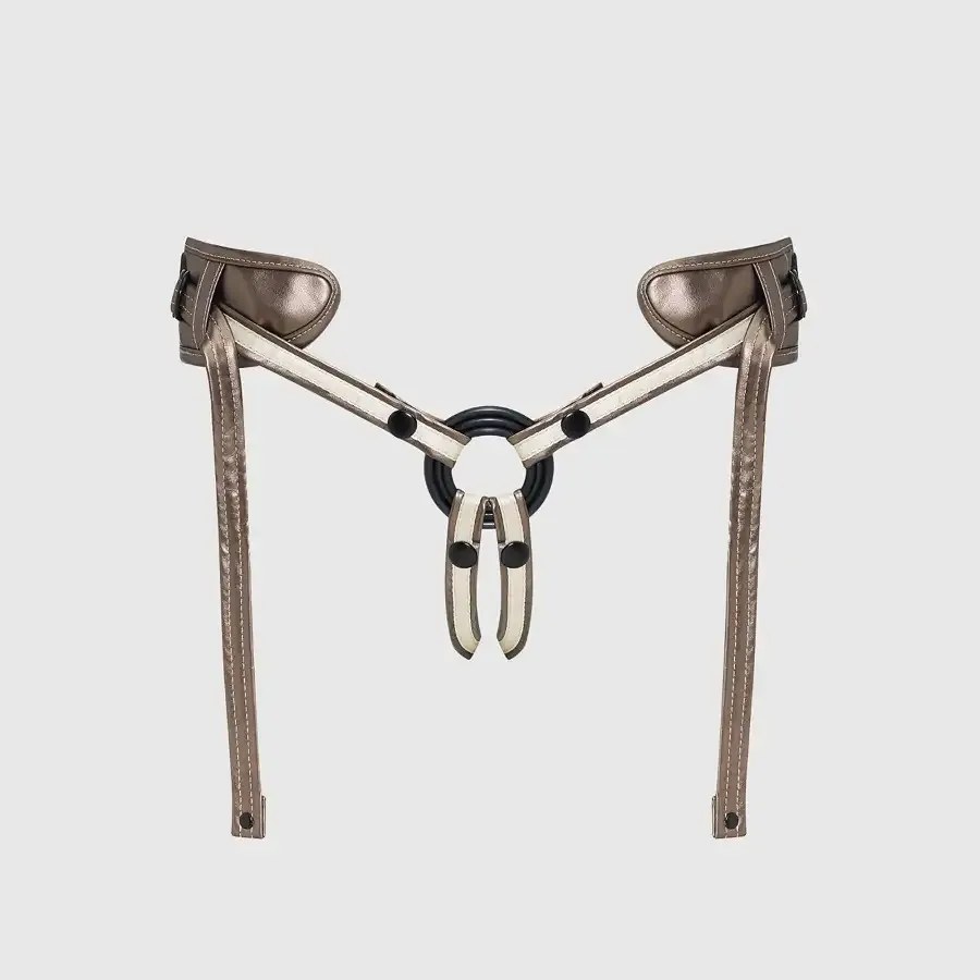 Трусики для страпону Strap-On-Me Leatherette Harness DESIROUS - NEW DESIGN Львов - изображение 2