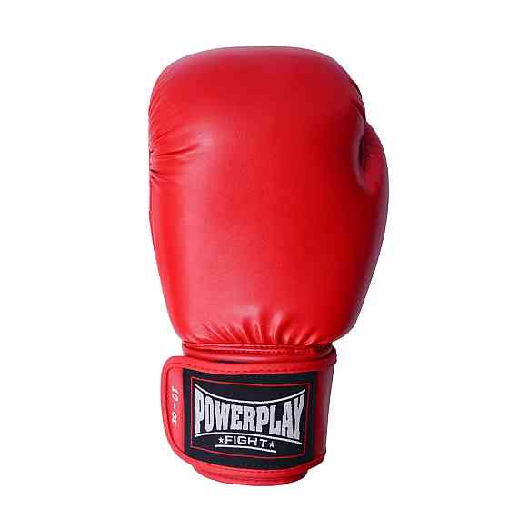 Боксерські рукавиці PowerPlay 3004 Classic Червоні 8 унцій Каменское