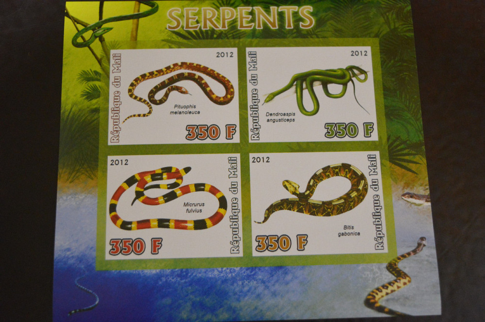 Мали. Фауна. Блок. 2014 год (А-20) Полтава - изображение 1