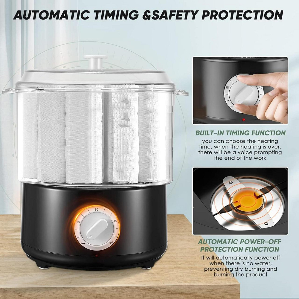 Машинка для распаривания подогрева дезинфекции полотенец PaNt, для салонов, SPA, парикмахерской, барбершопа Киев - изображение 5