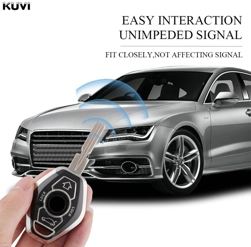 Захисний чохол для автомобільного ключа BMW Чорний Смела - изображение 8