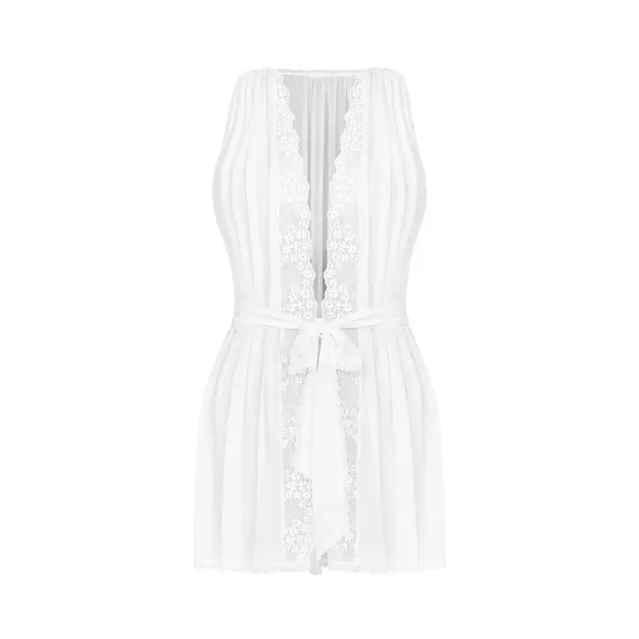 Напівпрозорий пеньюар Obsessive Heavenlly peignoir XL/2XL Львів - фото 3