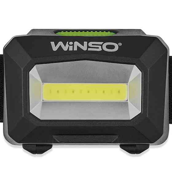 Фонарь налобный Winso 100Lm, 3W COB, 3xAAA, белый/красный Львов