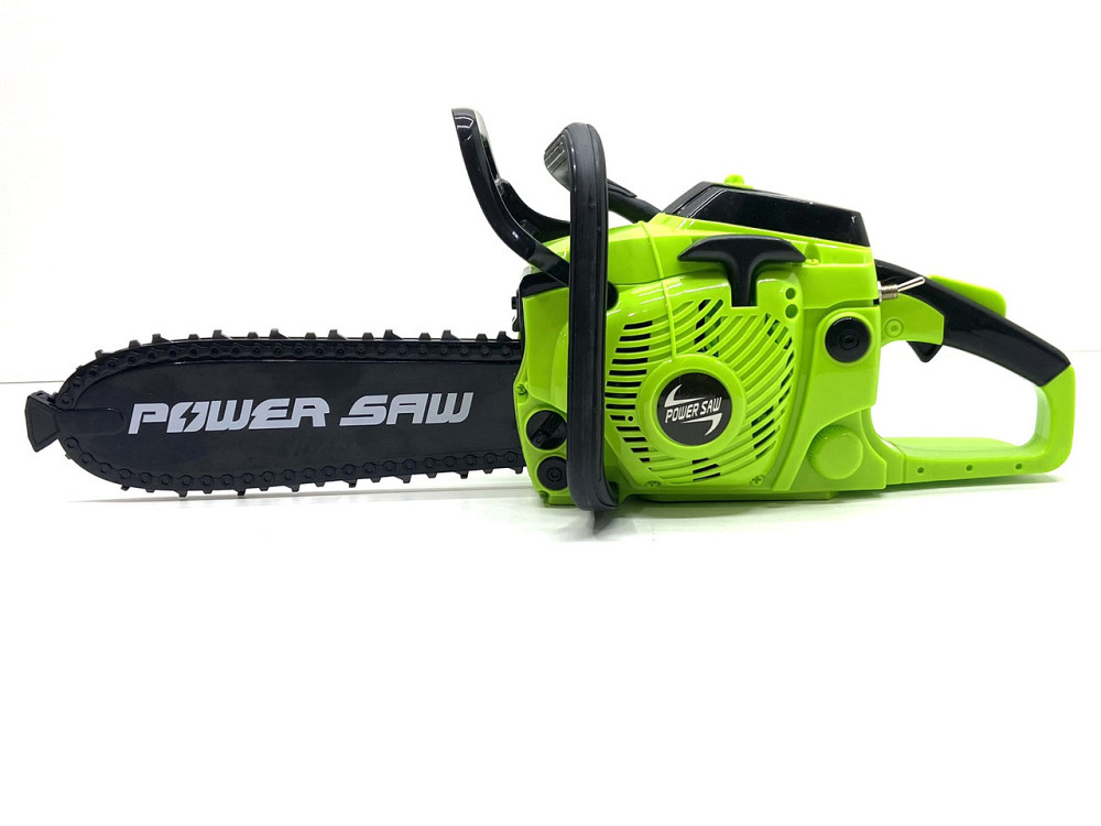 Бензопила Wei Da іграшкова звук рухлива стрічка 37см Салатова (192G1) Чернігів - фото 3