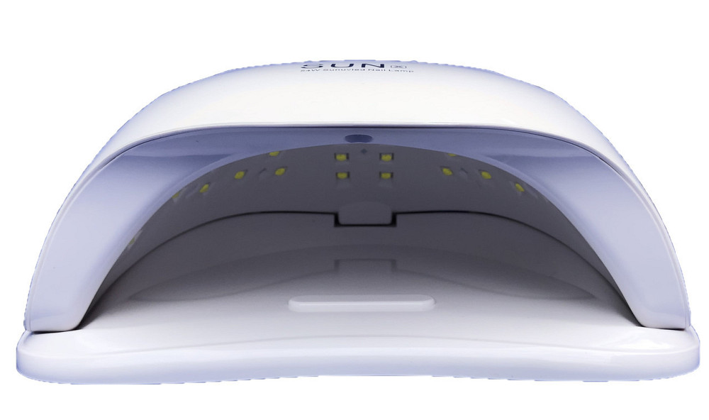 Гібридна UV/LED лампа для манікюру SUN X 54 Вт з пониженням потужності, таймер 10/30/60/99 с, Біла Київ - фото 17