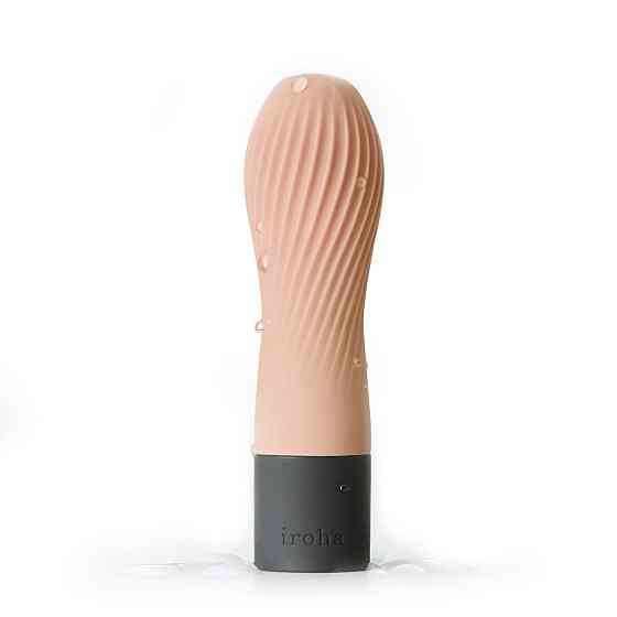 Вибратор IROHA ZEN Hanacha с нежной ребристой поверхностью Sex Aura Киев
