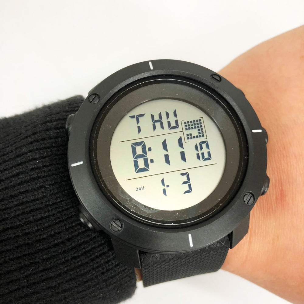 Годинник для кемпінгу та відпочинку, Електронний наручний годинник чоловічий тактичний HU-18 Львів - фото 15