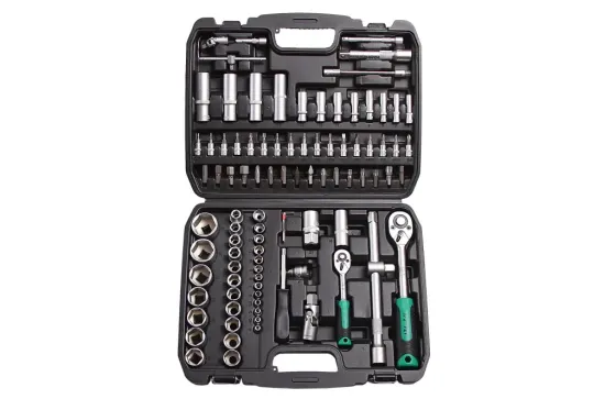 Набір голівок і насадок 94 ед. Сила 1/2, 1/4 Вінниця