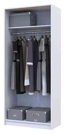 Шкаф распашной для одежды Doros Промо 90х48х204 см Белый (DRS-011197) Днепр