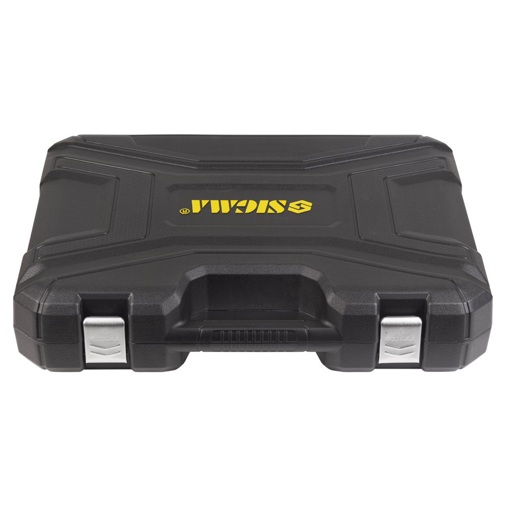 Набір насадок торцевих і біти 1⁄4" 3⁄8" 1⁄2" 176 шт CrV SIGMA (6003821) Київ - фото 6