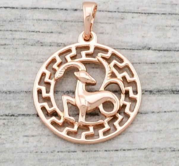 Знак зодиака Xuping 80749 Козерог, размер 28*20мм, позолота РО Киев - изображение 1