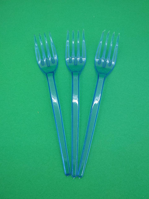 Качани щільні пластикові 100 шт Сині Юніта Харків - фото 2