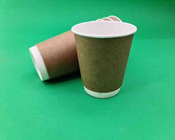 Склянка картонна 2-шарова 300 мл (8oz) "KRAFT Маестро (20 шт.) Харків