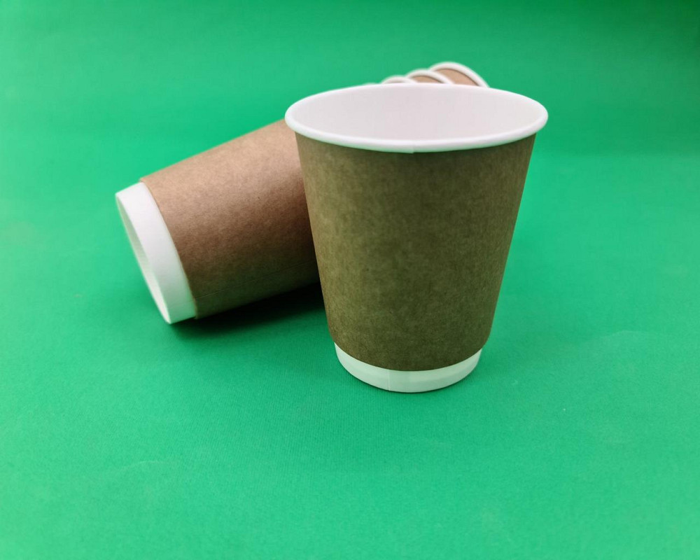 Склянка картонна 2-шарова 300 мл (8oz) "KRAFT Маестро (20 шт.) Харків - фото 1