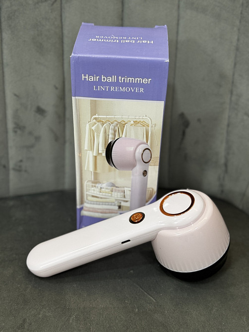 Машинка от катышков аккумуляторная YX-156B (Розовая) Черновцы - изображение 2