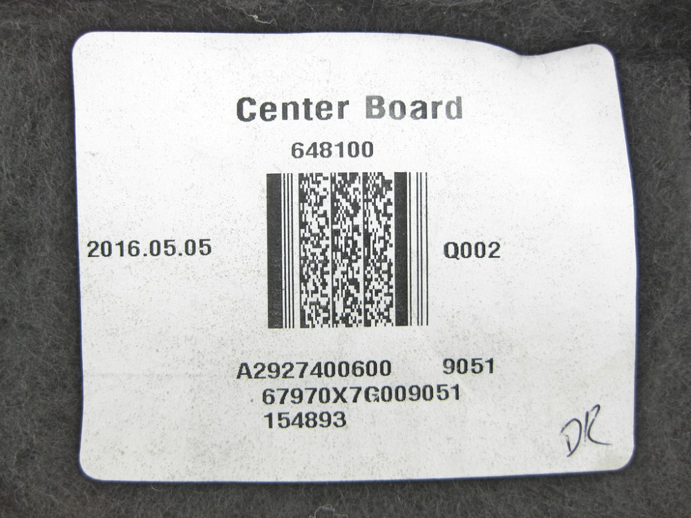 Mercedes-Benz  A2927400600 9051 Облицювання рамки скла дверей багажного відділення по центру зверху GLE Coupe C292 Одесса - изображение 7