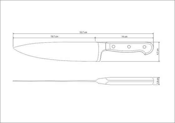Нож поварской TRAMONTINA CENTURY, 203 мм (508392) Киев