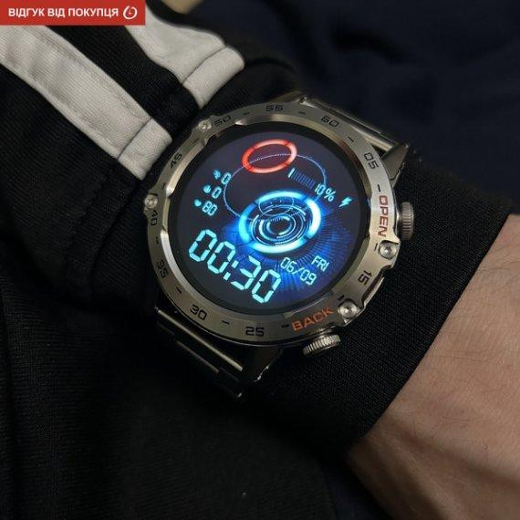 Умные часы Smart Delta K52 (Серебристый) Винница - изображение 4