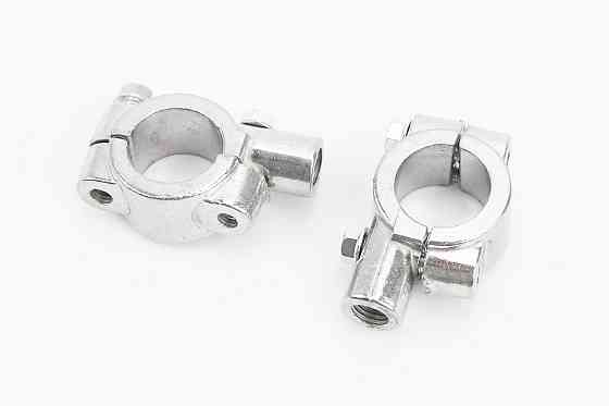 Кріплення на кермо для дзеркал M10, к-кт 2шт, СІРИЙ Київ