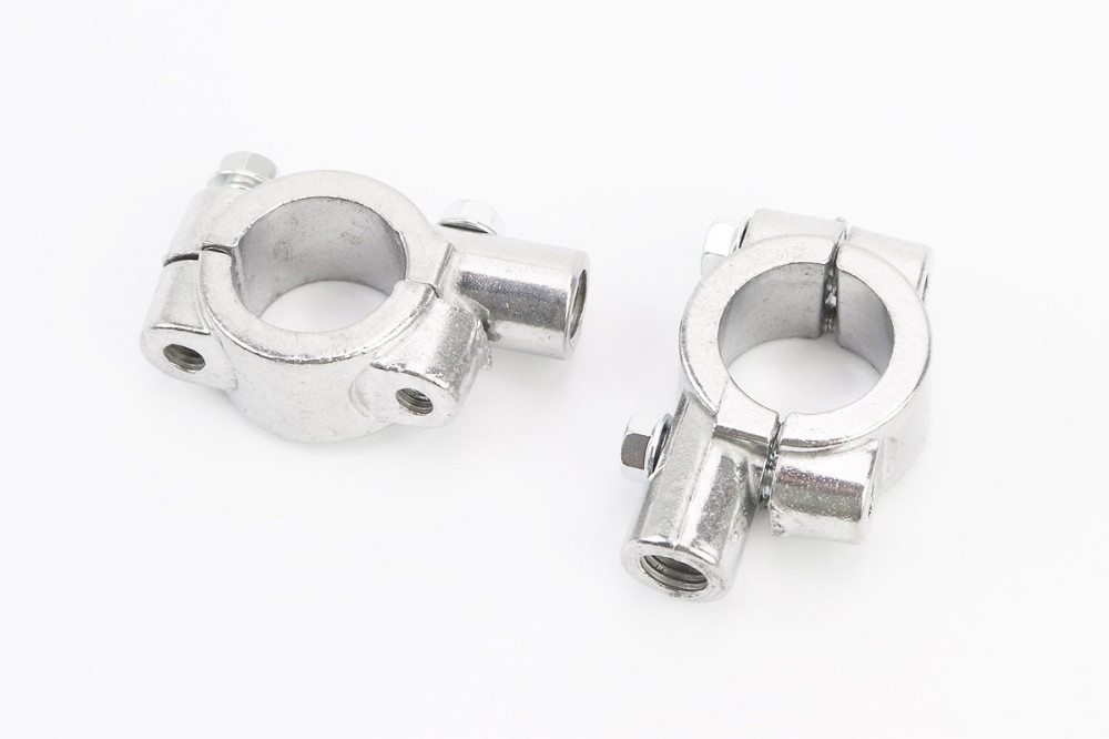 Кріплення на кермо для дзеркал M10, к-кт 2шт, СІРИЙ Київ - фото 1