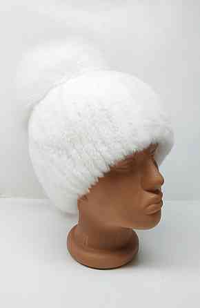 Шапка меховая женская бон Джина Rex Белый Харьков