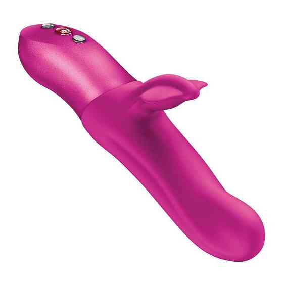 Пульсатор с вибрацией клиторального отростка Fun Factory Bi Stronic Fusion Magenta (мятая упаковка!!!) Sex Aura Киев