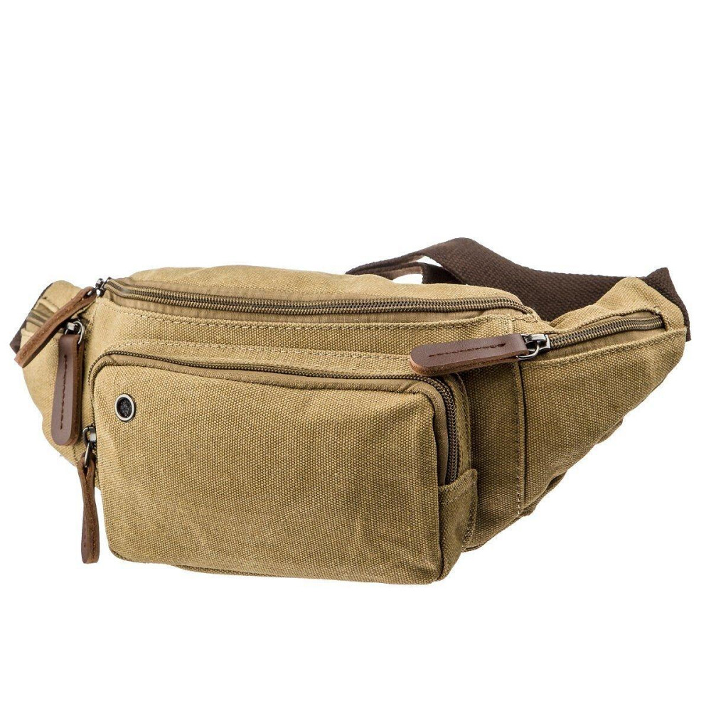 Сумка поясна текстильна Vintage 20175 Хакі Київ - фото 1