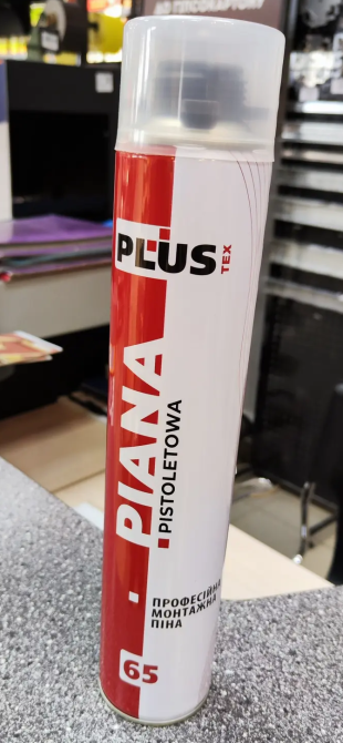 Піна монтажна професійна 65 PLUSTEX 850 мл Киев - изображение 1