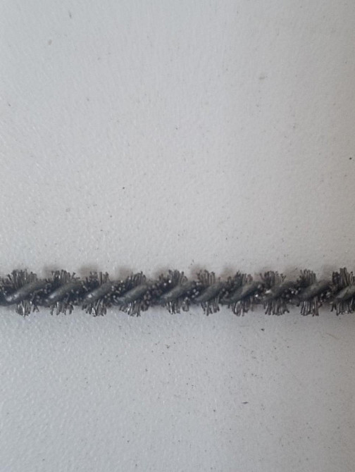 Йоржик дротяний жорсткий N704 з кільцем загальною довжиною 300мм довжиною йоржика 100мм діаметром 4мм Київ - фото 4