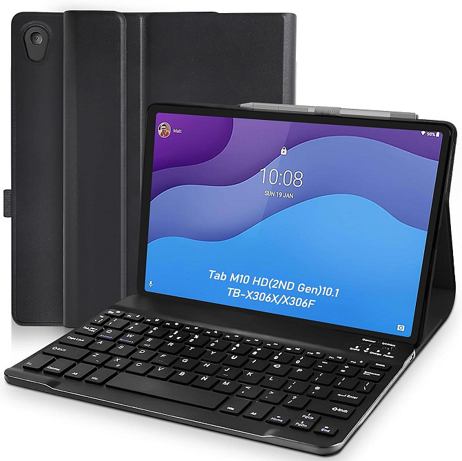 Чехол клавиатура для планшета Lenovo Tab M10 HD (2e Gen) 10.1 дюйма 2020 TB-X306X TB-X306F Днепр - изображение 1