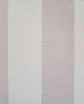 Шпалери вінілові на флізеліні A.S.Creation Maison charme 0.53x10 смуги широкі кремово-коричневі біло молочні Київ
