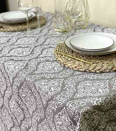 Ecotton Скатертина Ecotton DUCK 170х220 см водовідштовхувальна сіра 2016-20 Grey Киев