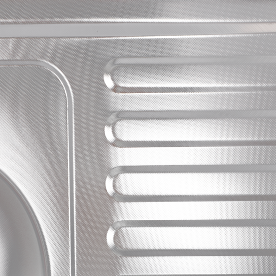 Кухонна мийка Zerix Z8060L-06-160MD micro decor ZS0603 Харків