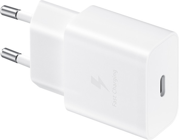 Мережевий зарядний пристрій Samsung 15W Power Adapter (w/o Cable) - White (EP-T1510NWEGEU) (6972211) Київ - фото 1