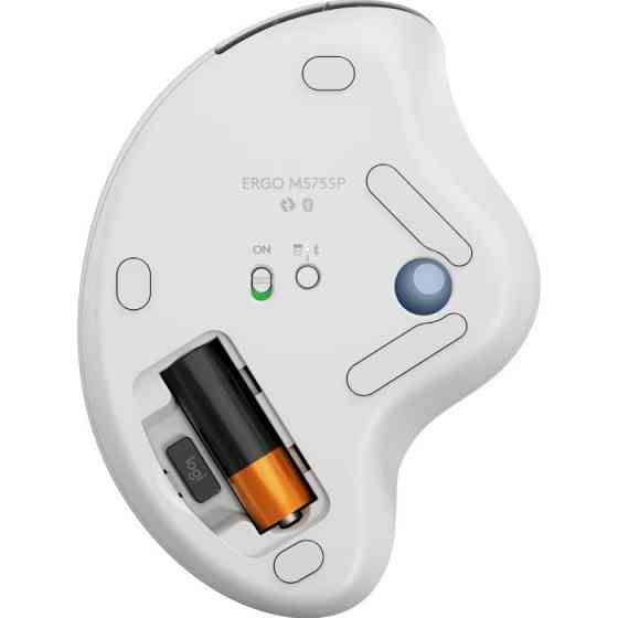 Миша бездротова Logitech Ergo M575S Off-White + Blue Ball (910-007030) Білий Харьков