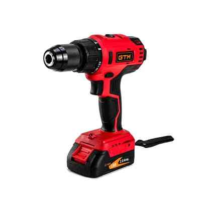 Шуруповерт GTM DSI18/60BL з ударом, 18V, 60Нм, 2x2Ah (DSI18/60BL) Вінниця