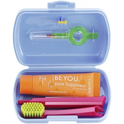 Набір косметики Curaprox Be You Blue Дорожній гігієнічний (7612412429879) Вінниця - фото 1