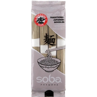 Макарони Hokkaido Club Локшина Соба 300 г (4820172440994) Вінниця - фото 1