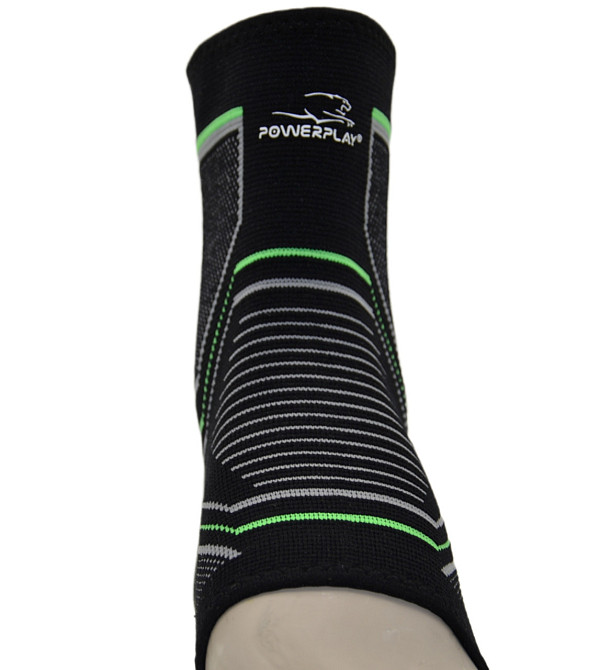 Бандажі на гомілкостоп PowerPlay 4100 Чорні (пара) L/XL Кам'янське - фото 6